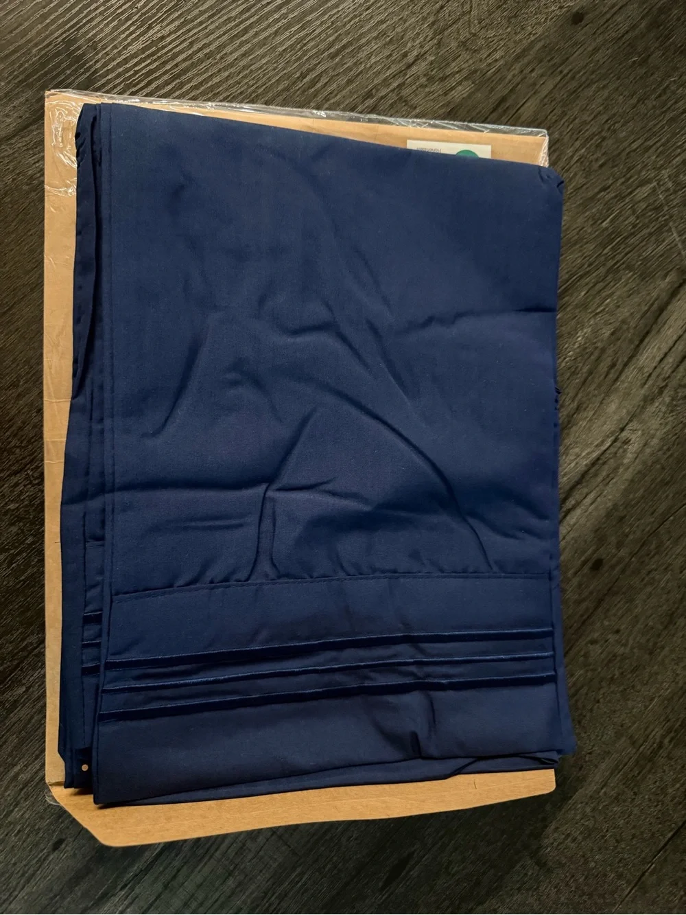 Navy Microfiber Pillowcase Pair